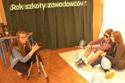 Studio fotograficzne - Dzień Otwarty w ZSZ Brodnica